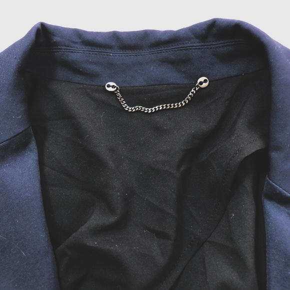 DIESEL J-Koca Navy Sportcoat Blazer Jacket 48 Euro - Picture 4 of 8